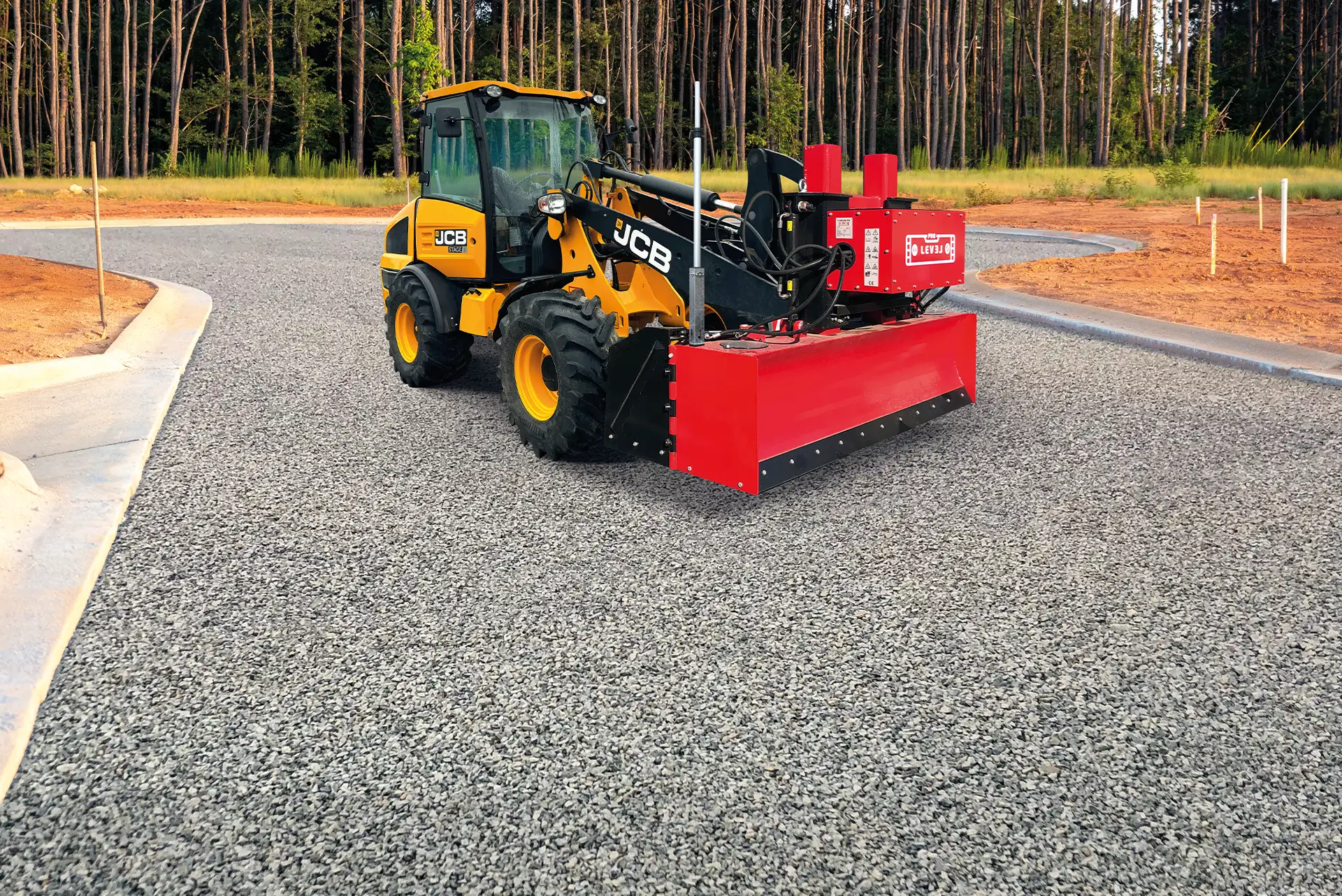 Koparka JCB z Pro Level